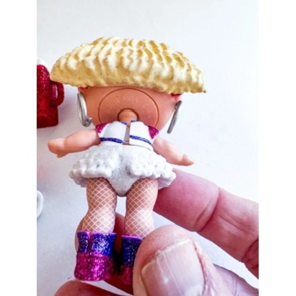 LOL Surprise All Star BBs Cheer Team Dolls Lot of 4 With Accessories Pom Poms